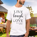 Search for monogram wedding tshirts Typography