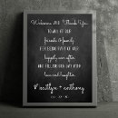 Search for chalkboard welcome wedding signs Typography