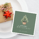 Search for christmas trees napkins Script