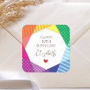 Search for rainbow bright stickers Whimsical