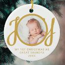 Search for my first christmas tree decorations Baby keepsake