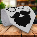 Search for moustached ties Beard