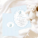 Search for carriage baby boy shower invitations Watercolor