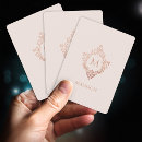 Search for your name playing cards Elegant