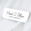 Search for lawyer name tags Minimalist