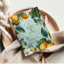 Search for citrus wedding invitations Lemon grove