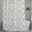 Search for art deco shower curtains White