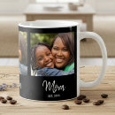 Search for script font mugs Mom established est