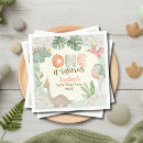 Search for dinosaur napkins Dinosaur 1st birthday