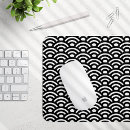 Search for black and white japanese mousepads Kimono