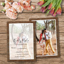Search for party invite postcards Rustic