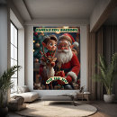Search for santa reindeer posters Ho ho ho