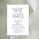 Search for brunch party invitations Black and white