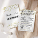 Search for grad invitations Faux gold