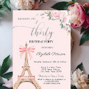 Search for eiffel tower birthday invitations Paris