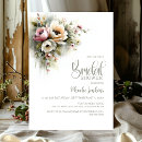 Search for rustic bridal shower invitations Floral