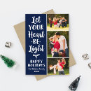 Search for let your heart be light christmas cards Quote