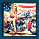 Search for retro motorcycle posters Pinup