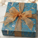 Search for happy hanukkah wrapping paper Blue and white