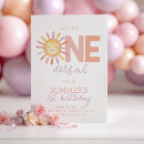Search for onederful girl birthday invitations Isn't she onederful