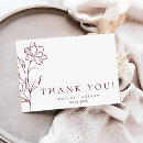 Search for artistic wedding thank you cards Simple