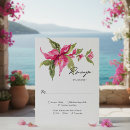 Search for mediterranean party invitations Bougainvillea