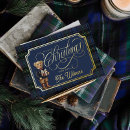Search for masculine christmas cards Plaid