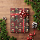 Search for luxe christmas wrapping paper Red