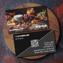 Search for caterer business cards Qr code