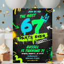 Search for seven birthday invitations Boy