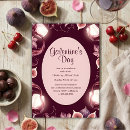 Search for fig invitations Burgundy