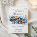 Search for woodland 1st birthday invitations Boy