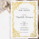 Search for metallic baby shower invitations Mother to be