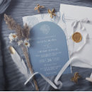 Search for sea shells wedding invitations Minimalist