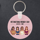 Search for international rounded key rings Girl power