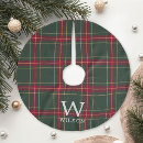 Search for tartan tree skirts Green