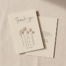 Search for bridal shower thank you cards Wildflowers