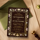 Search for copper foil wedding invitations Elegant