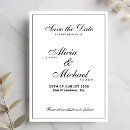 Search for formal wedding save the dates Calligraphy script