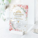Search for rose gold and white invitations Mis quince anos