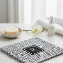 Search for black and white designs bath towels For her