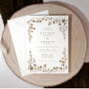 Search for bronze invitations Floral