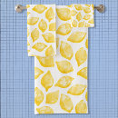 Search for yellow lemon bath towels Pattern