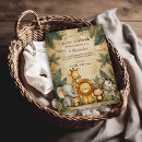 Search for forest creatures invitations Gender neutral shower
