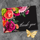 Search for floral wedding thank you cards Elegant script