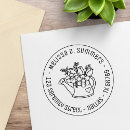 Search for water rubber stamps Return address