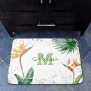 Search for tropical bath mats Colourful