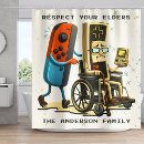 Search for funny shower curtains Retro