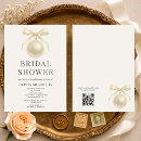 Search for pearl bridal shower invitations For her