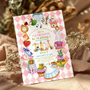 Search for high tea birthday invitations Vintage